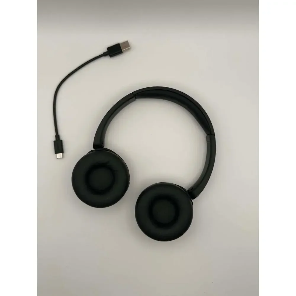 Sony WH-CH520 Wireless Bluetooth On-Ear Headphones Black Open Box New